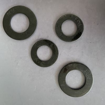 F436 Washer/ Flat Steel Washer, 1/4'' - 4'', Black Oxide