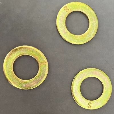 SAE Flat Circular Washers Zinc Plated / HDG For Machinery