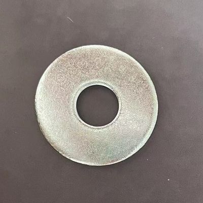 DIN9021 Flat Steel Washer M6-M100 Plain / Dacromet Finish For Automotive