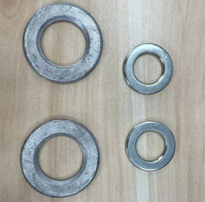 EN14399-6 Hardened Steel Washer , M12-M36 , Plain / Dacromet For Structural Engineering