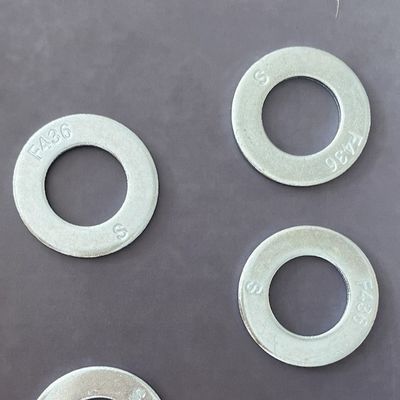 F436 High Tensile Washer 1/4''- 4'', Zinc Plated / HDG For Bridges