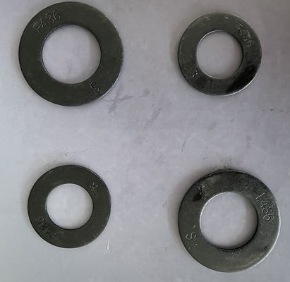 F436 Black Oxide Heavy Washer 1/4'' - 4'' For Automobile Manufacturing