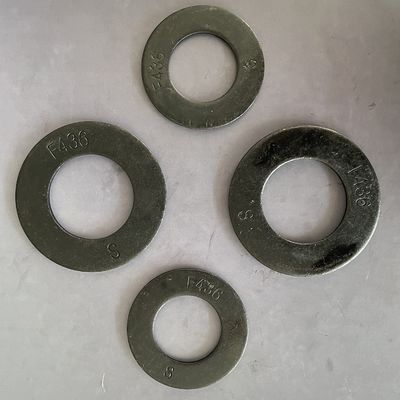 F436 Flat Steel Washer, 1/4'' - 4'', Black Oxide For  Oil And Gas Industry