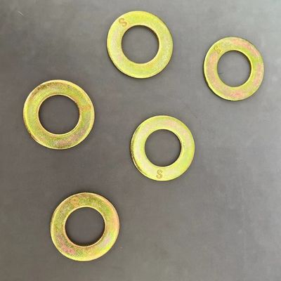 SAE S45C Washer / Flat Steel Washer Customized For Constrution